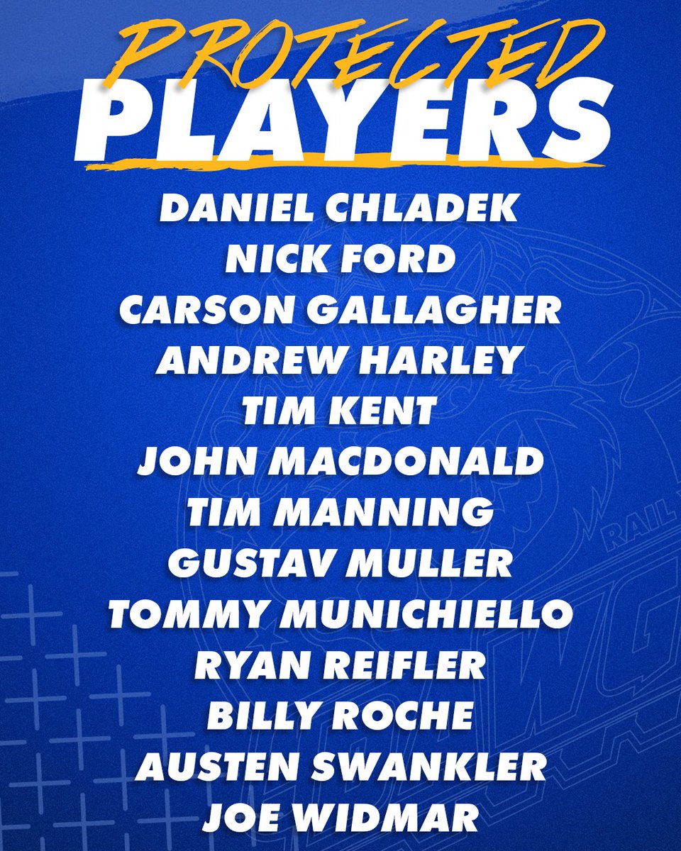 We've got our 2025-2026 Protected List! 💪

“We’ll be looking at ways that we can adjust and improve over the offseason and return to a style of Dawgs hockey that can bring us back to a championship level,” said Dawgs head coach Dan Bremner. ⭐

READ: railyarddawgs.com/roanoke-releas…