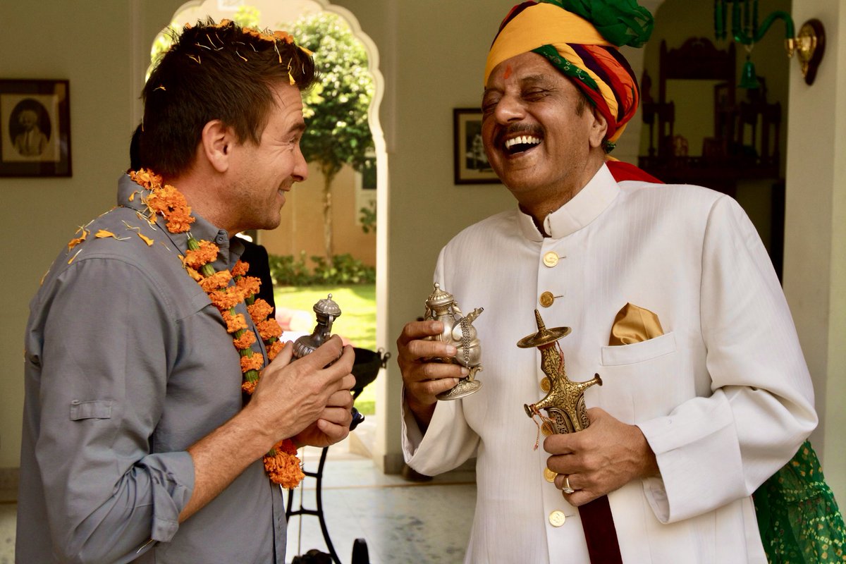 Jaipur, India:
That time in the Pink City I made the Maharishi laugh… #UniversalLanguage #TravelTuesday