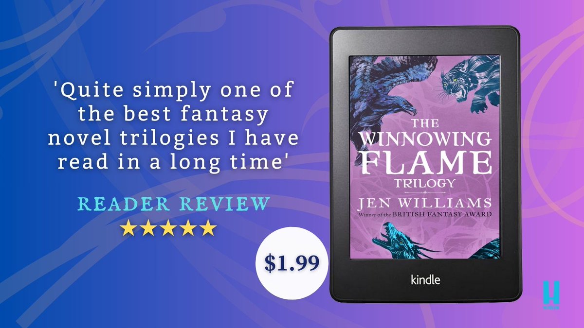 The US Winnowing Flame Trilogy ebook omnibus by <a href="/sennydreadful/">Jen 'mostly updates only, alas' Williams</a> has been discounted to $1.99 until May 11th!