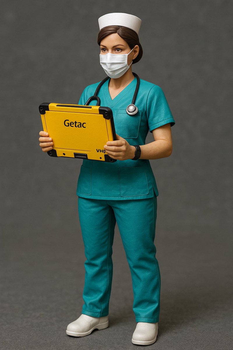 Happy Nurses Day.  Keeping people safe.  Medical customers love the #Getac EMS V110 (only in yellow) built for rough environments, built to keep out body fluids.  

#Police #Sheriff #EMS #Fire #K12  #Kansas #Missouri #Oklahoma #Arkansas #Nebraska  #Computers #Laptops #Tablets