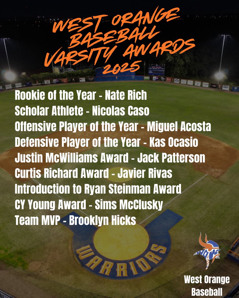 West Orange HS Baseball tweet media