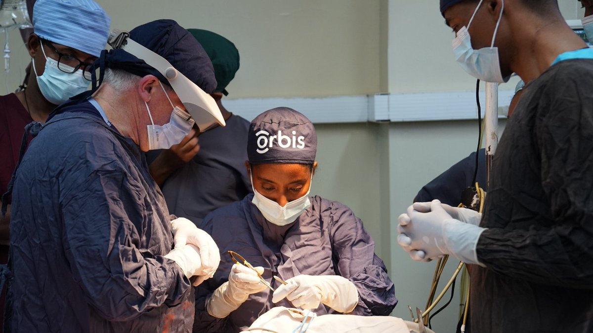 Training eye care teams where they work means lasting change.
Learn why Orbis is investing in hands-on training from Zambia to Peru: bit.ly/3RTJodL 
#Orbis #EndBlindness #GlobalHealth #VisionForAll