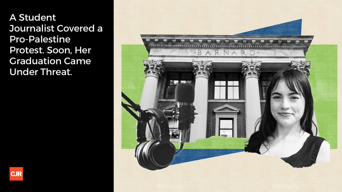SCOOP: Columbia University’s Barnard College initiated disciplinary proceedings against a student journalist who reported on a recent pro-Palestine protest on the college campus in which Mahmoud Khalil was present, three days before his arrest.

Barnard threatened to disallow the