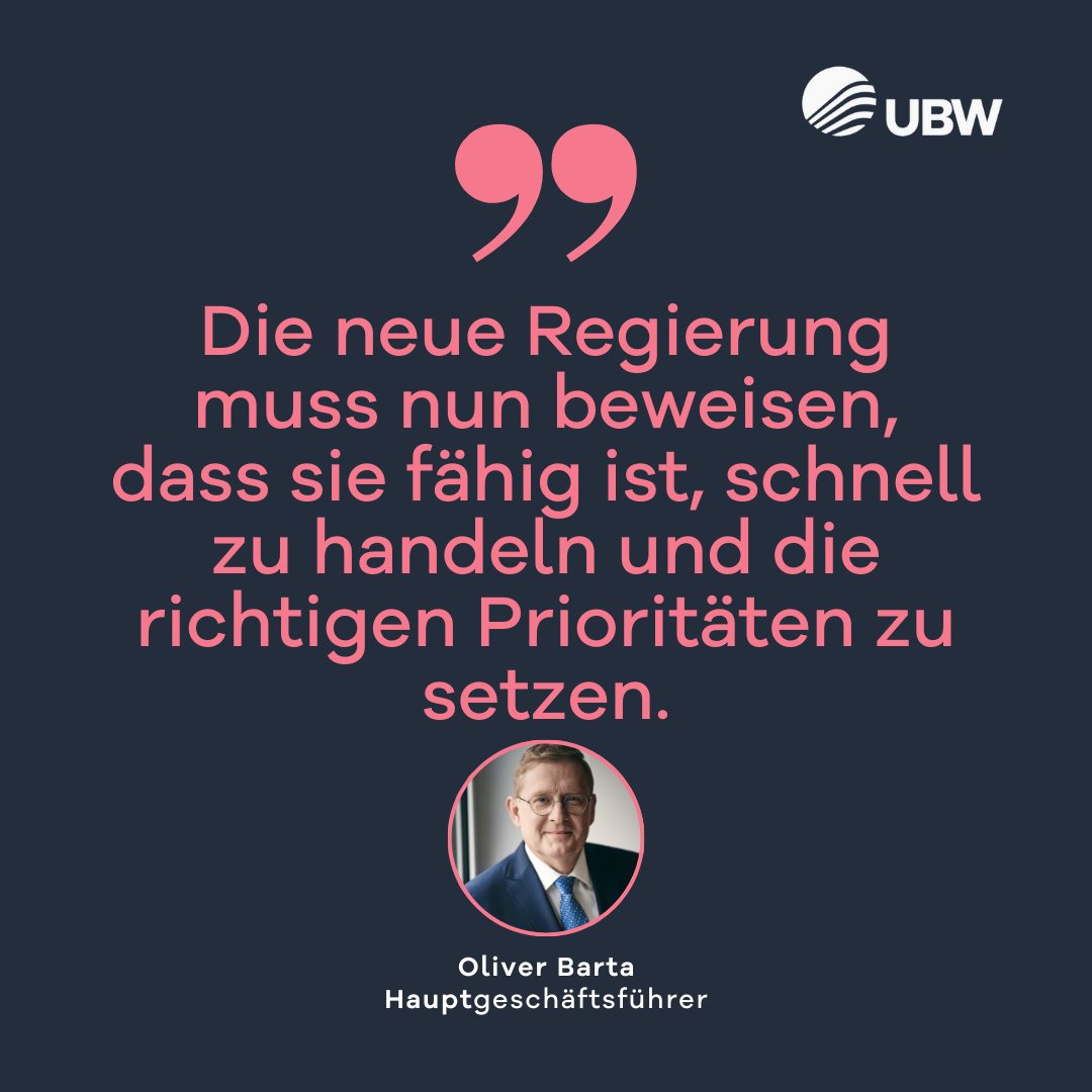Unternehmer Baden-Württemberg (@unternehmerbw) on Twitter photo 🗳️ 🇩🇪 ✔️
„Die baden-württembergische #Wirtschaft gratuliert <a href="/_FriedrichMerz/">Friedrich Merz</a> zur Wahl zum #Bundeskanzler. Wir wünschen ihm und der neuen #Bundesregierung viel Erfolg und eine glückliche Hand", sagt unser Hauptgeschäftsführer Oliver Barta 🤝.
unternehmer-bw.de/thema/baden-wu… 🗳️ 🇩🇪 ✔️
„Die baden-württembergische #Wirtschaft gratuliert <a href="/_FriedrichMerz/">Friedrich Merz</a> zur Wahl zum #Bundeskanzler. Wir wünschen ihm und der neuen #Bundesregierung viel Erfolg und eine glückliche Hand", sagt unser Hauptgeschäftsführer Oliver Barta 🤝.
unternehmer-bw.de/thema/baden-wu…