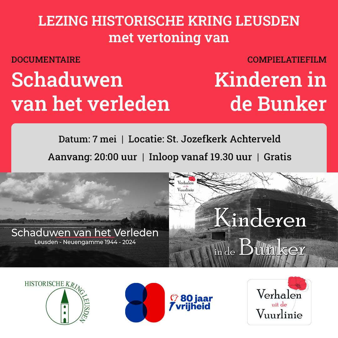 Iedereen is van harte welkom op deze bijzondere avond!

• Datum: Woensdag 7 mei
• Locatie: de Sint-Jozef Kerk in Achterveld
• Tijd: 20.00 uur (zaal open vanaf 19.30 uur)
• Toegang: Gratis