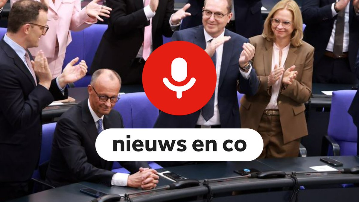 Nieuws en Co (@nieuwsenco) on Twitter photo Straks in Nieuws en Co:
➡️Friedrich Merz is in een tweede stemronde alsnog verkozen tot bondskanselier van Duitsland. Vanochtend kreeg hij in de Bondsdag te weinig stemmen voor de vereiste absolute meerderheid. Correspondent <a href="/ChiemBalduk/">Chiem Balduk</a> licht toe.
Om 17u <a href="/NPORadio1/">NPO Radio 1</a> Straks in Nieuws en Co:
➡️Friedrich Merz is in een tweede stemronde alsnog verkozen tot bondskanselier van Duitsland. Vanochtend kreeg hij in de Bondsdag te weinig stemmen voor de vereiste absolute meerderheid. Correspondent <a href="/ChiemBalduk/">Chiem Balduk</a> licht toe.
Om 17u <a href="/NPORadio1/">NPO Radio 1</a>