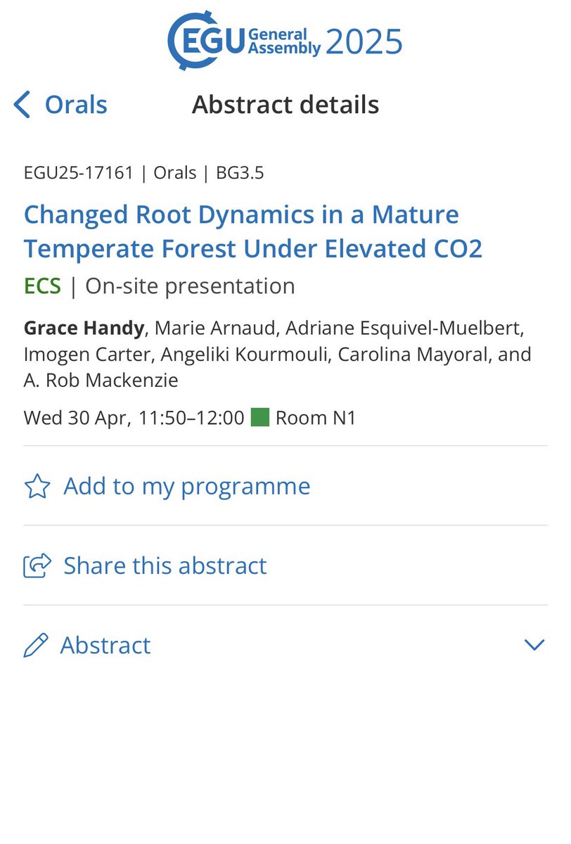 GraceHandyPGR's tweet photo. I had an absolutely amazing week at #EGU25 last week. 
I gave my first conference presentation abroad, leading to some insightful coversations and brilliant networking opportunities with both existing and new connections. Exploring the beautiful city of Vienna was an added bonus! https://t.co/QesCpkNKp1