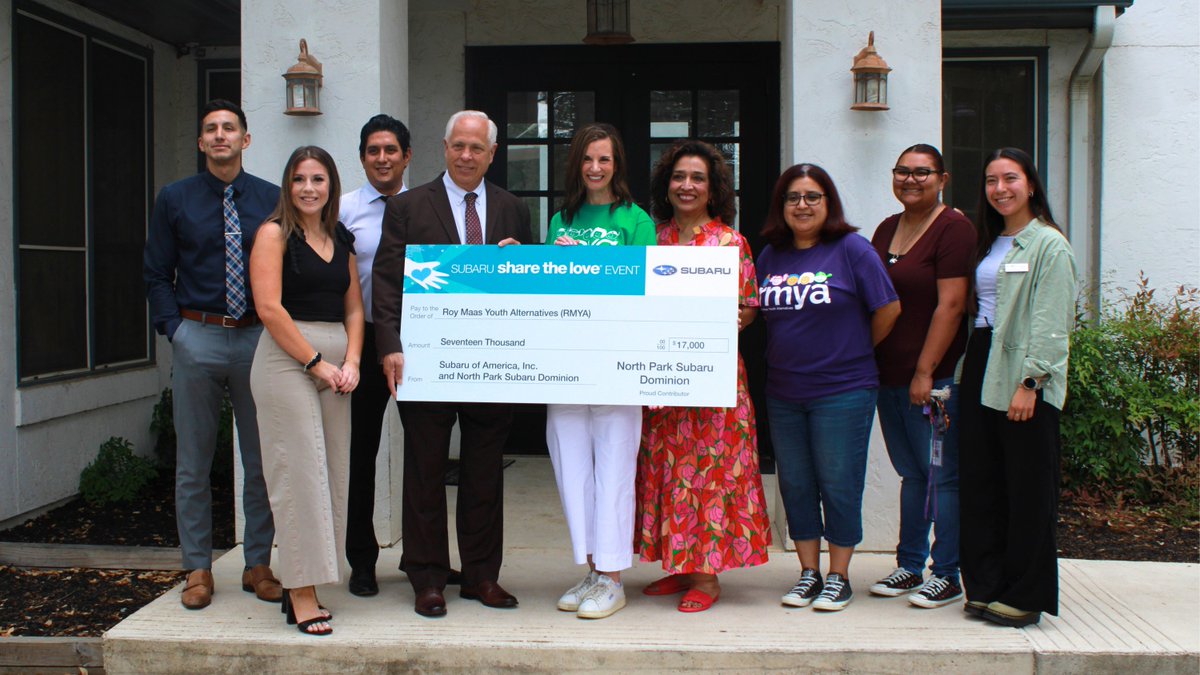 💙 A huge THANK YOU to North Park Subaru at Dominion for your incredible support of RMYA through Operation Warm | Subaru Loves to Help!

We’re beyond grateful for compassionate community partners like you. ❤️

#SubaruLovesToHelp #OperationWarmProject #CommunitySupport #ThankYou