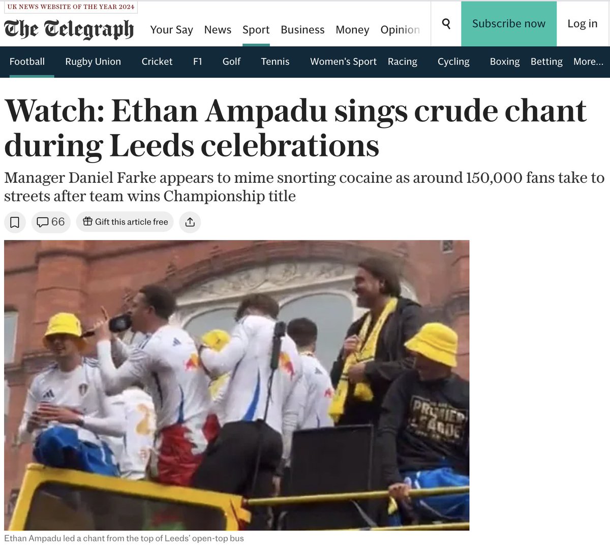 Well, I think Leeds might be back...