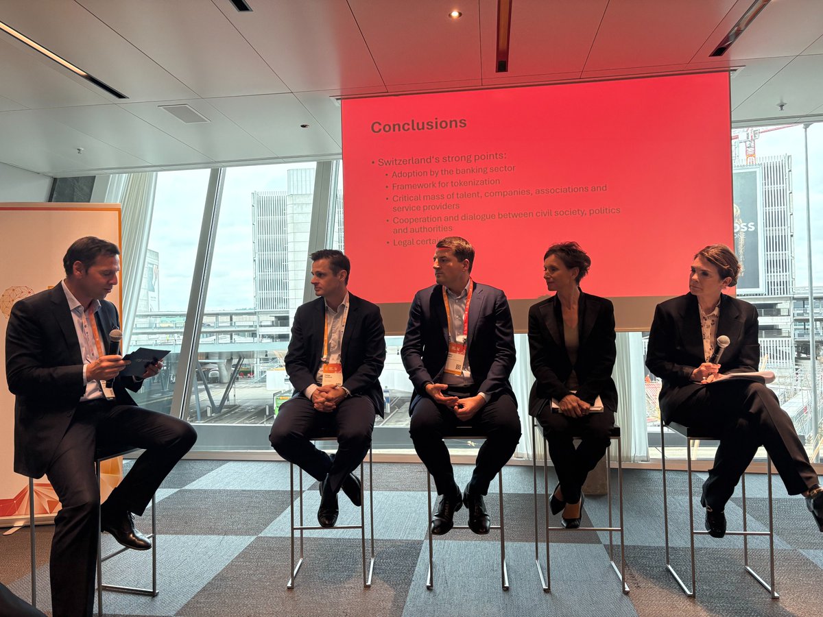 Sygnum Bank (@sygnumofficial) on Twitter photo 📸 Mathias Imbach, Sygnum Co-Founder & Group CEO, on stage at today's <a href="/pointzeroforum/">Point Zero Forum</a> in Zurich.
“Because we believe that the future has heritage, Sygnum put in place a regulated-first strategy when launching in Switzerland and Singapore," Mathias Imbach said.
"However we see 📸 Mathias Imbach, Sygnum Co-Founder & Group CEO, on stage at today's <a href="/pointzeroforum/">Point Zero Forum</a> in Zurich.
“Because we believe that the future has heritage, Sygnum put in place a regulated-first strategy when launching in Switzerland and Singapore," Mathias Imbach said.
"However we see
