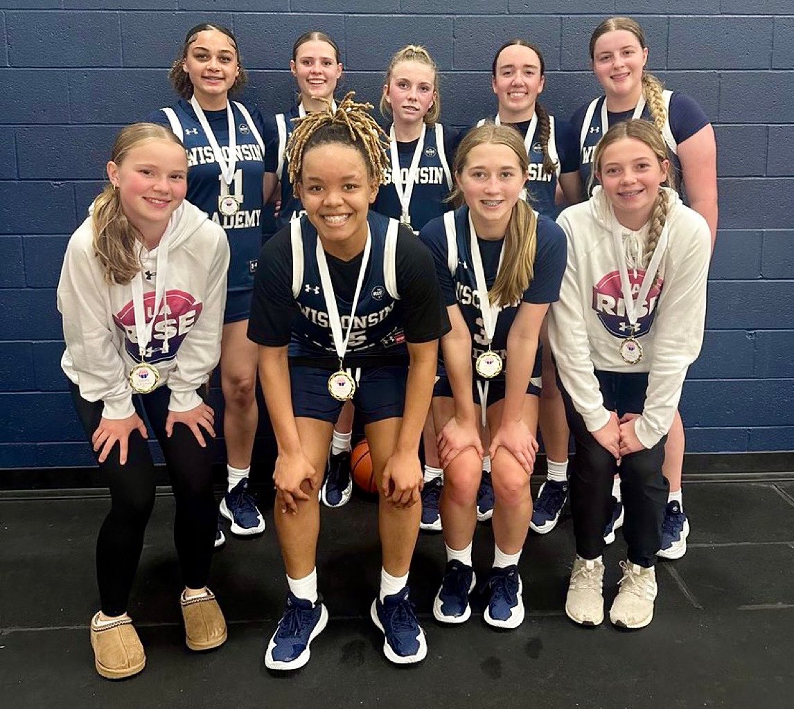 Wisconsin Academy (@wiscoacademy) on Twitter photo Congratulations to 15U Wisconsin Academy - UA Rise for going 3-0 & winning the <a href="/SEAFacilities/">SEA Facilities</a> Girls Hoops 4 A Cause Tournament this weekend!
Strong weekend, looking forward to a big May ahead!
#WABFam Congratulations to 15U Wisconsin Academy - UA Rise for going 3-0 & winning the <a href="/SEAFacilities/">SEA Facilities</a> Girls Hoops 4 A Cause Tournament this weekend!
Strong weekend, looking forward to a big May ahead!
#WABFam