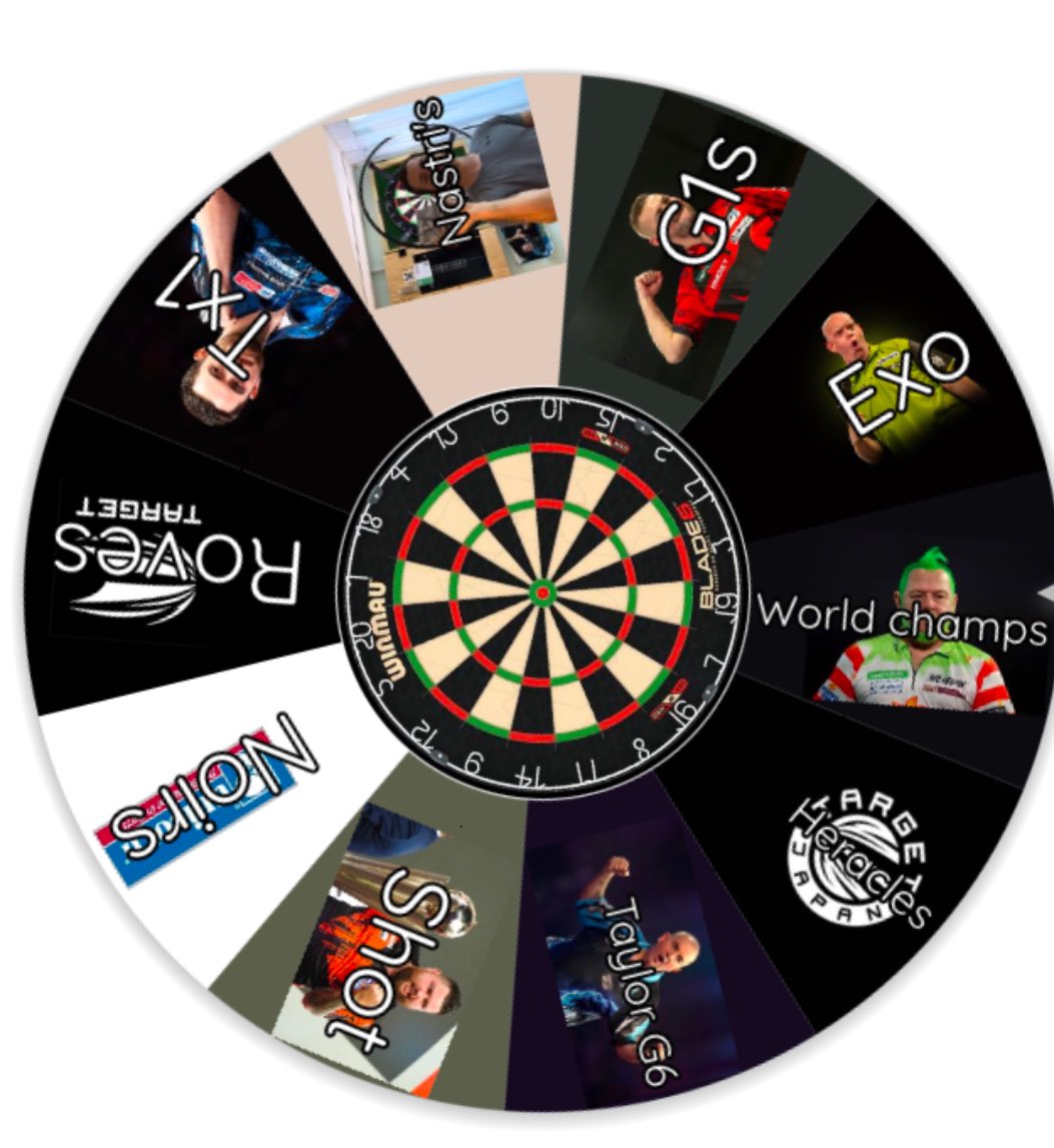 Last game of the winter league tonight. All bringing 2 sets of darts (1 set each for singles and 1 set for pairs) and will be drawn from the wheel to see what arrows you get given 😂 as much as I like the looks of the Taylor’s, I hoping to avoid 🙃