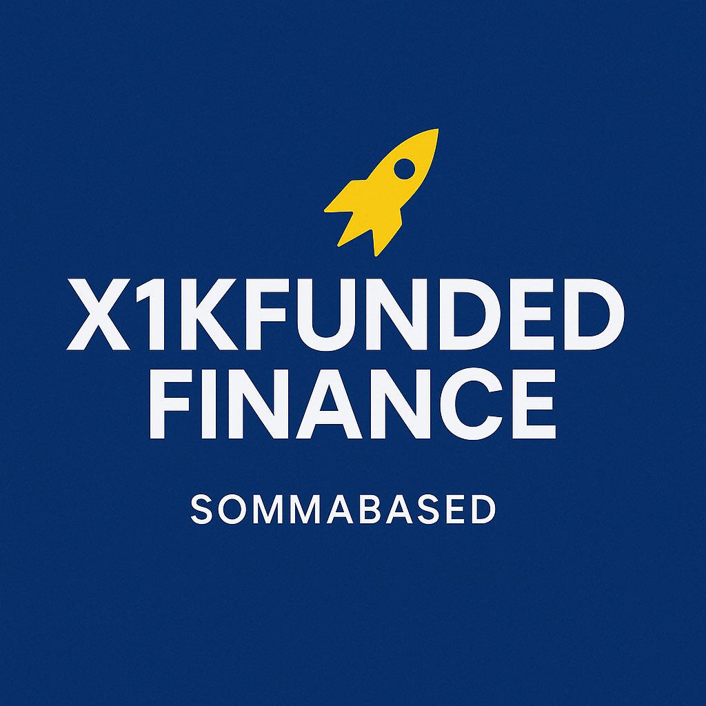 Somabased.sign🐦🔥 (@sommabased) on Twitter photo <a href="/X1Kfunded/">X1kfunded.base.eth</a> Finance is changing the game for traders
With capital up to $500K, profit splits up to 90%, and the power of Web3 transparency, it’s the prop firm built for the future.
🔹Low fees.
🔹High potential.
🔹Blockchain backed.
🔹Prove your skills.
🔹Get funded. <a href="/X1Kfunded/">X1kfunded.base.eth</a> Finance is changing the game for traders
With capital up to $500K, profit splits up to 90%, and the power of Web3 transparency, it’s the prop firm built for the future.
🔹Low fees.
🔹High potential.
🔹Blockchain backed.
🔹Prove your skills.
🔹Get funded.