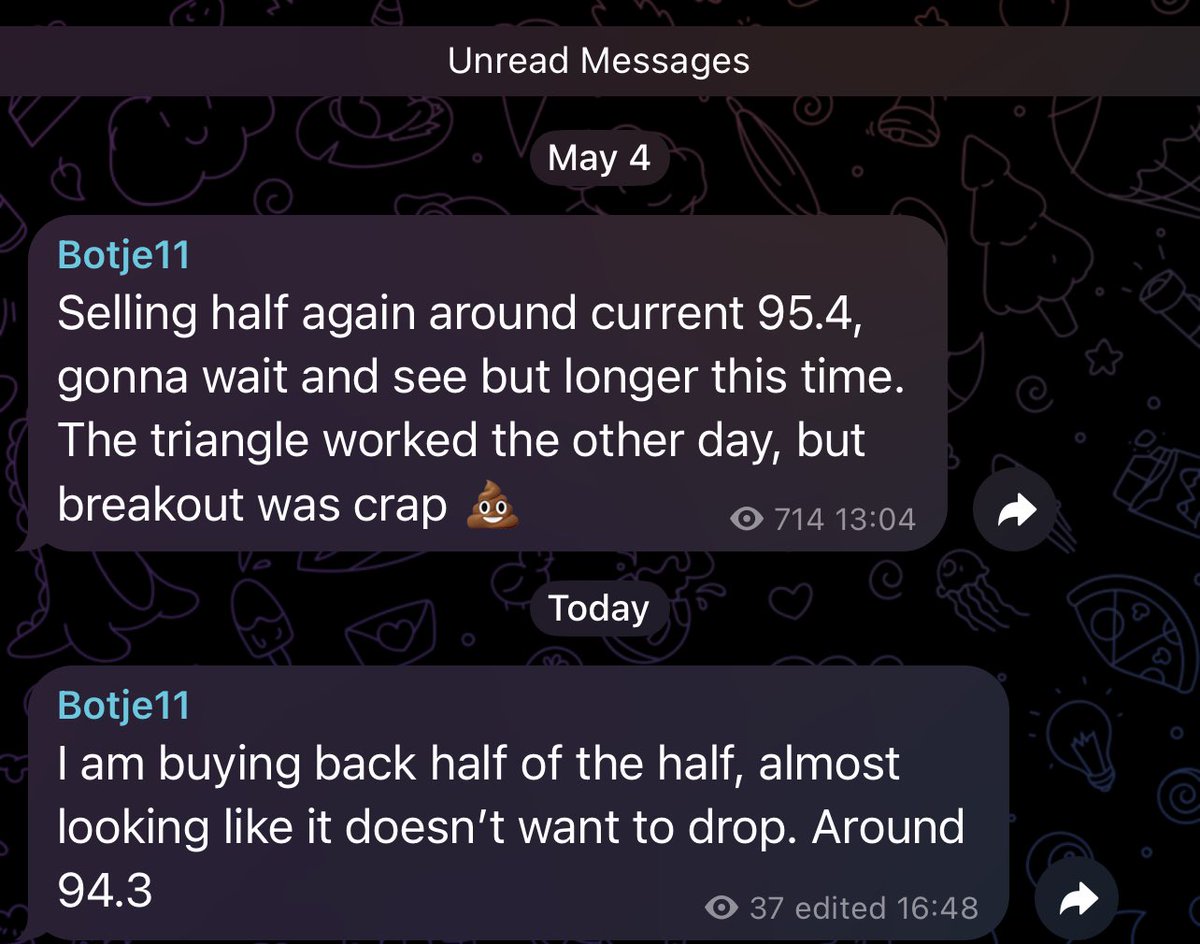 From my TG yesterday and today. Please join - it’s free!

t.me/botje11