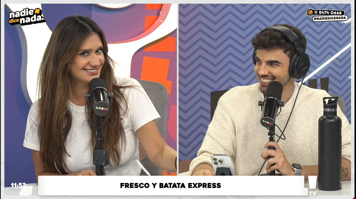 sabes que se viene la metida de pata y cagada más grande del streaming cuando los conductores se ven así #nadiedicenada