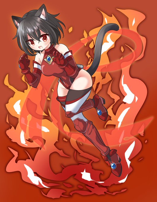 ニャカネちゃん差分 