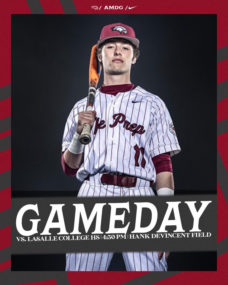 🚨GAMEDAY🚨

🆚: LaSalle College HS
⏰: 4:30PM
📍: LaSalle University - Hank DeVincent Field
📺: WSJP Youtube

#BetterThanYesterday #GoPrep