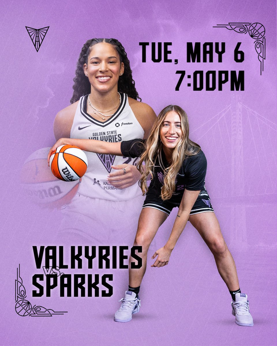 Golden State Valkyries (@valkyries) on Twitter photo We’ve been waiting over a year to say these words — Bay Area, it’s gameday. ✨🪽
See you for preseason game 1 at <a href="/ChaseCenter/">Chase Center</a>!
Tickets: ticketmaster.com/golden-state-v… We’ve been waiting over a year to say these words — Bay Area, it’s gameday. ✨🪽
See you for preseason game 1 at <a href="/ChaseCenter/">Chase Center</a>!
Tickets: ticketmaster.com/golden-state-v…