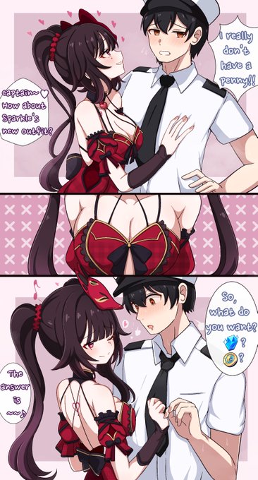 リク】花火x艦長
https://t.co/Xj8HOtuaoX

#スターレイル #花火 #HonkaiStarRail #Sparkle 