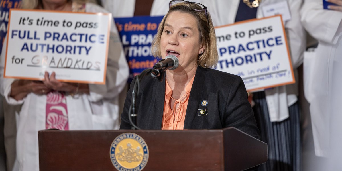 SB25 and HB739 would allow certified nurse practitioners to serve and treat more residents, reach patients in underserved areas and expand access to high-quality health care in urban, rural, and suburban areas of PA.

Watch yesterday's rally: tinyurl.com/ytbuvrsk