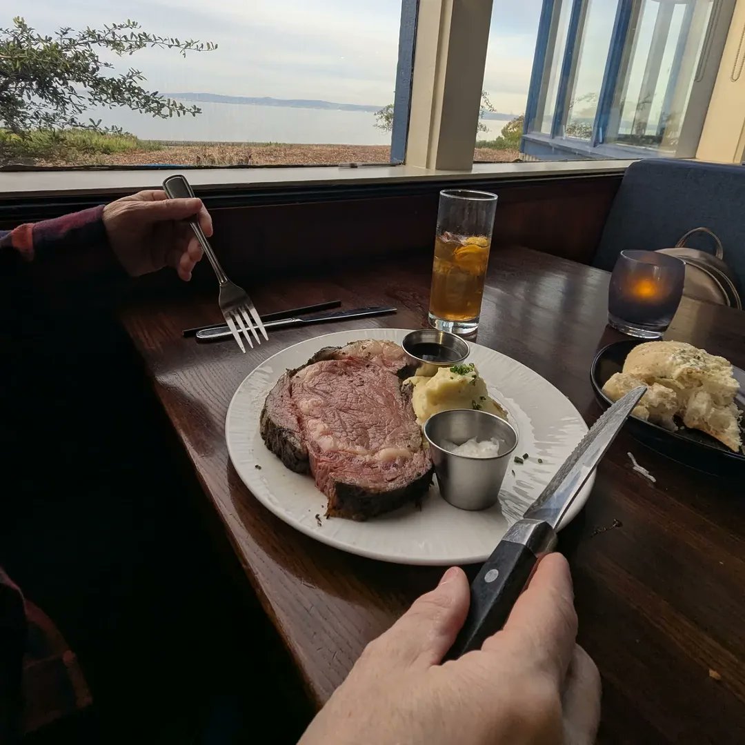 Looking for a Prime dinner option?

Our famous Slow Roasted Herb Crusted Prime Rib is the answer!