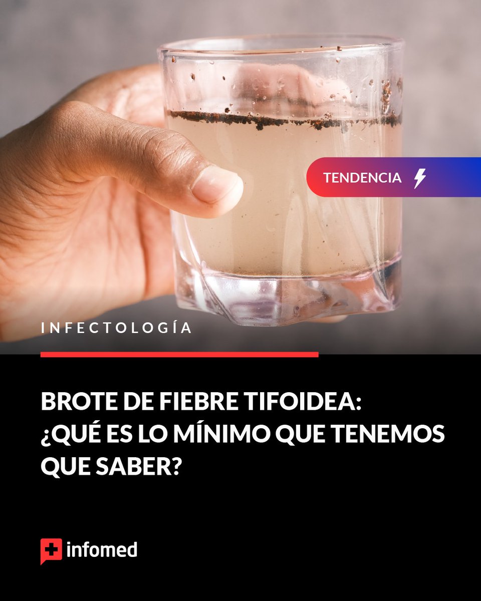 💊 Nota completa infomed.com.ar/brote-de-fiebr…
.
.
.
#fiebretifoidea #salmonella #alerta #alertaepidemiologica #agua #aguasucia #fiebre #bacteriosis