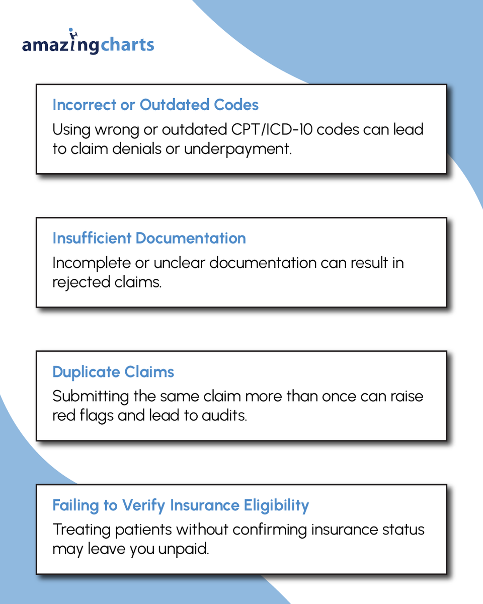 Are hidden billing mistakes draining your revenue?
uncover the most common errors—and how to avoid them.

#MedicalBilling #PracticeManagement #RevenueCycle