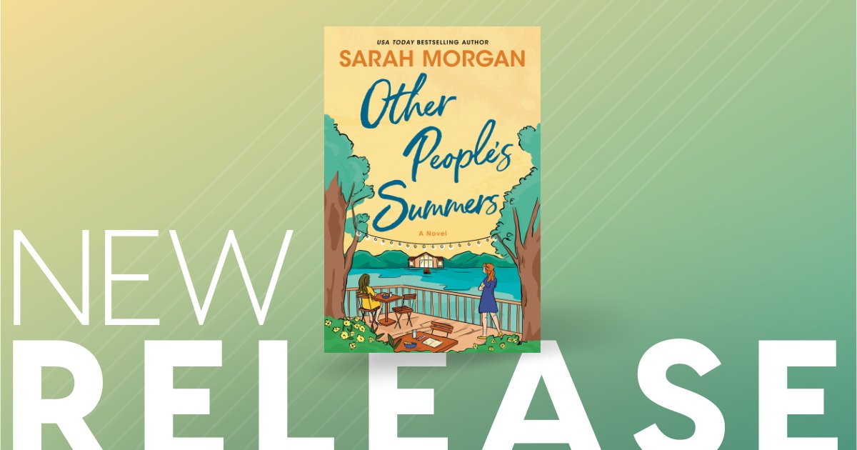 HarperCollinsCa (@harpercollinsca) on Twitter photo Planning a vacation and looking for the perfect beach read? <a href="/SarahMorgan_/">Sarah Morgan - All Together for Christmas out Oct!</a>'s new novel, #OtherPeoplesSummers, is the book for you! ☀️ Learn more and pick up your copy here: bit.ly/42UC6vr Planning a vacation and looking for the perfect beach read? <a href="/SarahMorgan_/">Sarah Morgan - All Together for Christmas out Oct!</a>'s new novel, #OtherPeoplesSummers, is the book for you! ☀️ Learn more and pick up your copy here: bit.ly/42UC6vr
