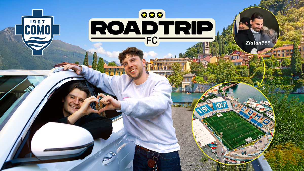 Bekijk de gloednieuwe aflevering van #RoadTripFC via dazn.pub/RoadTripComo. 📲
