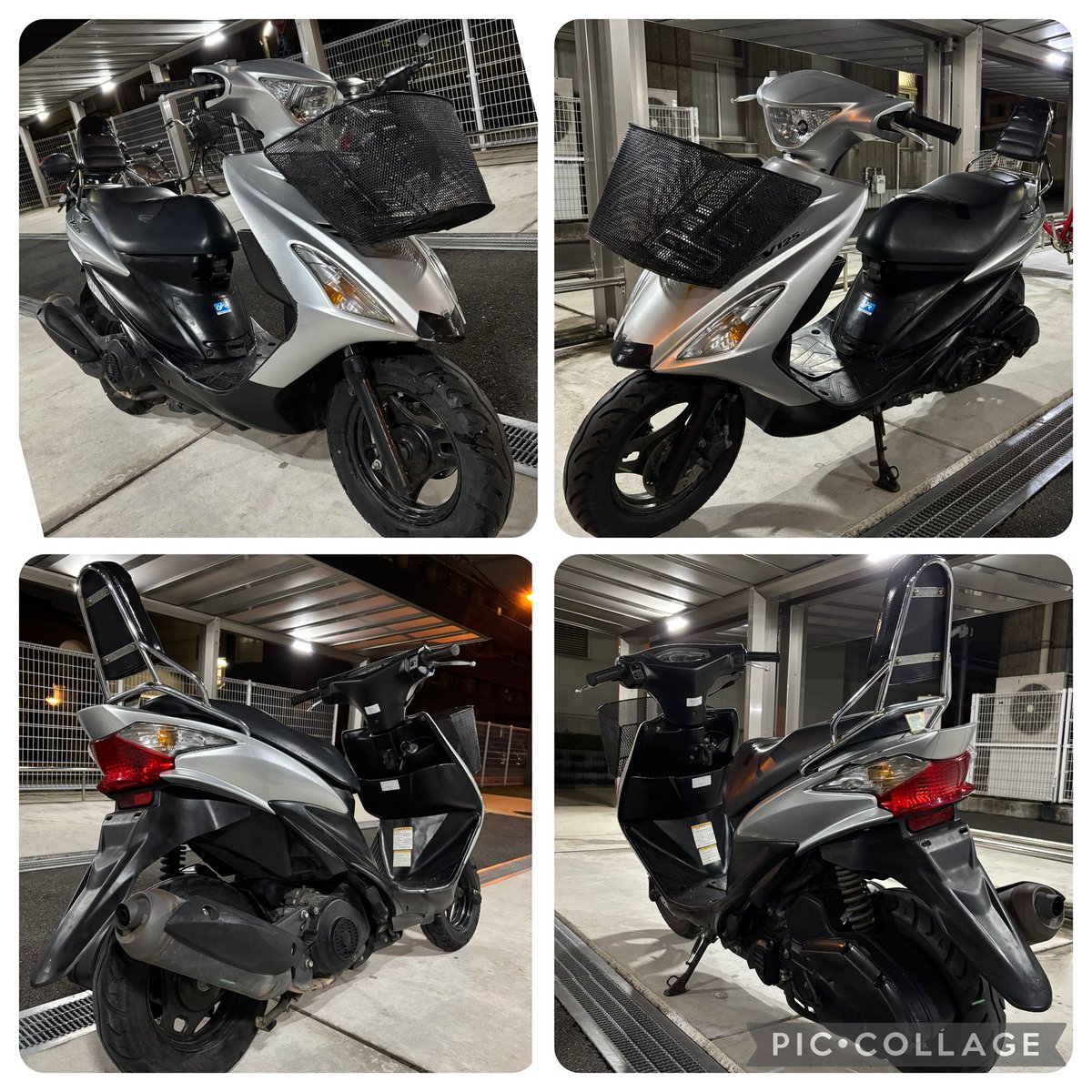 Garage20GARAGE's tweet photo. アドレスV125S売ります！
バックレスト付き！
値段8万円！

京都府から！ https://t.co/zEe6M8osoQ