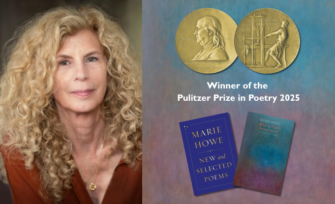 Bloodaxe Books (@bloodaxebooks) on Twitter photo Huge congratulations to #MarieHowe on winning the Pulitzer Prize in Poetry 2025 for her New & Selected Poems.
This retrospective was published in 2024 by <a href="/wwnorton/">W. W. Norton & Company</a> in the US and by <a href="/BloodaxeBooks/">Bloodaxe Books</a> in the UK & Ireland (as What the Earth Seemed to Say).
bloodaxebooks.com/news?articleid… Huge congratulations to #MarieHowe on winning the Pulitzer Prize in Poetry 2025 for her New & Selected Poems.
This retrospective was published in 2024 by <a href="/wwnorton/">W. W. Norton & Company</a> in the US and by <a href="/BloodaxeBooks/">Bloodaxe Books</a> in the UK & Ireland (as What the Earth Seemed to Say).
bloodaxebooks.com/news?articleid…