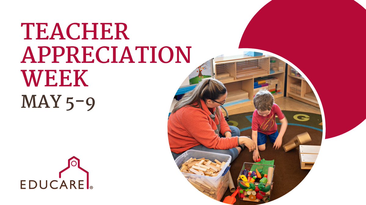 Happy Teacher Appreciation Week to our phenomenal Educare teachers!
Thank you for nurturing curiosity, building confidence and shaping young minds in such impactful ways. We’re so grateful for all you do—today and every day!
#TeacherAppreciationWeek #Educare #EarlyLearning