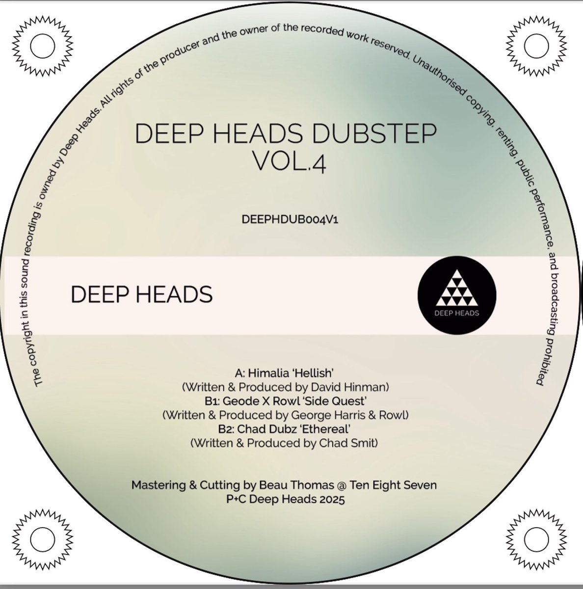 😍 Look what just dropped for Pre-Sale on our Bandcamp 💪 Limited press on 100 all cut by Beau @ Ten Eight Seven 🔥