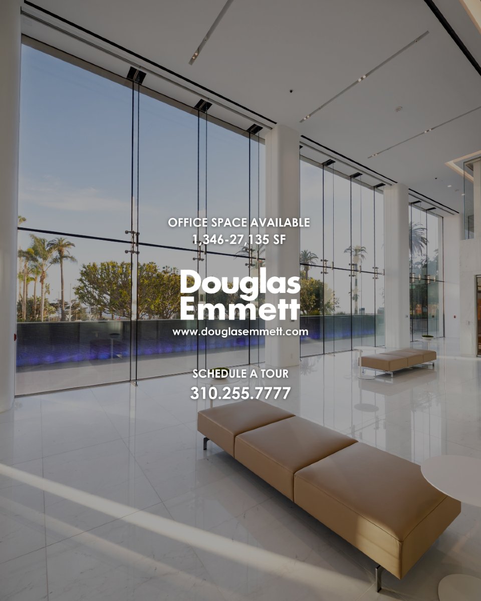Where prestige meets the Pacific. Now leasing office space on the beach in Santa Monica. Schedule your tour today. #1299Ocean #DouglasEmmett"