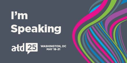 Excited to invite you to two dynamic sessions during next month's Association for Talent Development @ATD International Conference in DC!

If you’re attending ATD25, I hope you’ll stop by and say 'hi'. Looking forward to a great week of learning and connection!