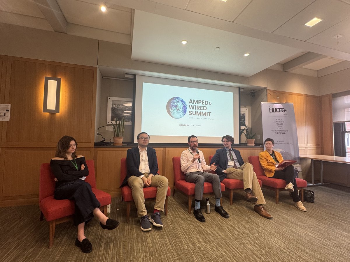 PowerLines’ Charles Hua joined <a href="/AriPeskoe/">Ari Peskoe</a> and Jennifer Turliuk at <a href="/Harvard/">Harvard University</a>'s Amped &amp; Wired Summit to discuss AI, energy, and the future of utility regulation

#EnergyPolicy #AI #PUCs #GridInnovation