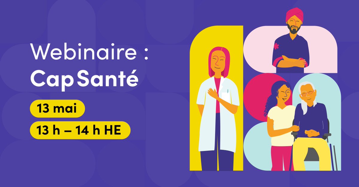Healthcare Excellence Canada (@he_es_canada) on Twitter photo Nous lançons Cap Santé en mai pour aider votre équipe à mettre en œuvre des approches éprouvées, acquérir des compétences fondamentales et améliorer les soins et services de santé.
Suivez nos webinaires les 13, 21, 22 et 29 mai pour en savoir plus : healthcareexcellence.ca/fr/evenements-… Nous lançons Cap Santé en mai pour aider votre équipe à mettre en œuvre des approches éprouvées, acquérir des compétences fondamentales et améliorer les soins et services de santé.
Suivez nos webinaires les 13, 21, 22 et 29 mai pour en savoir plus : healthcareexcellence.ca/fr/evenements-…