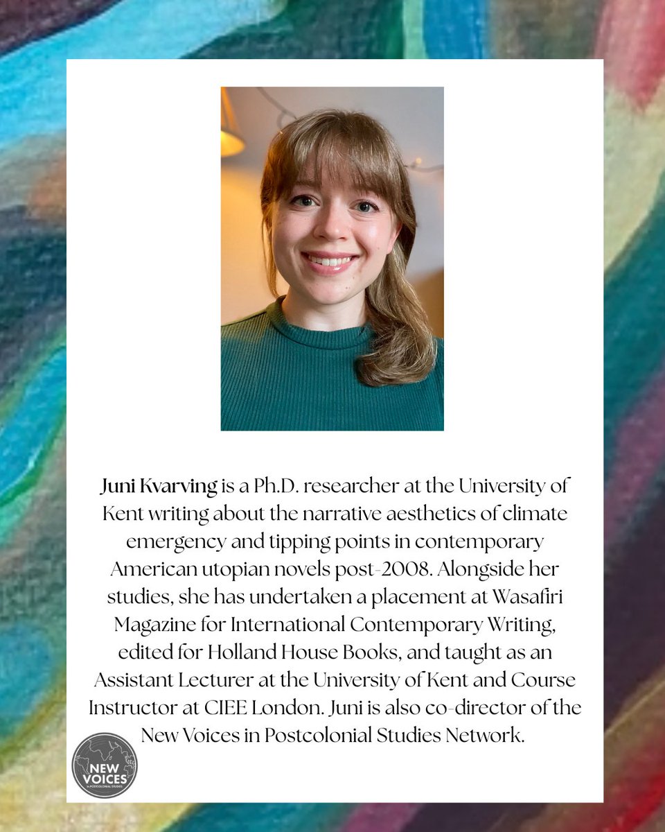 New Voices in Postcolonial Studies tweet media