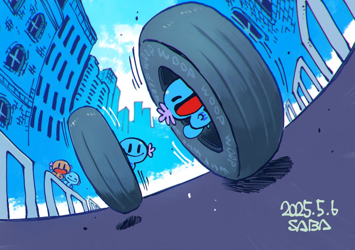 1923: Let's go!🎶🚗💨🎶

#1日1ウパー