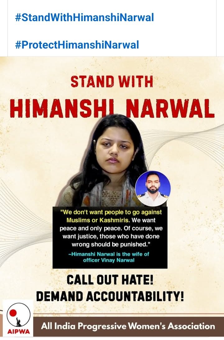 #ProtectHimanshiNarwal