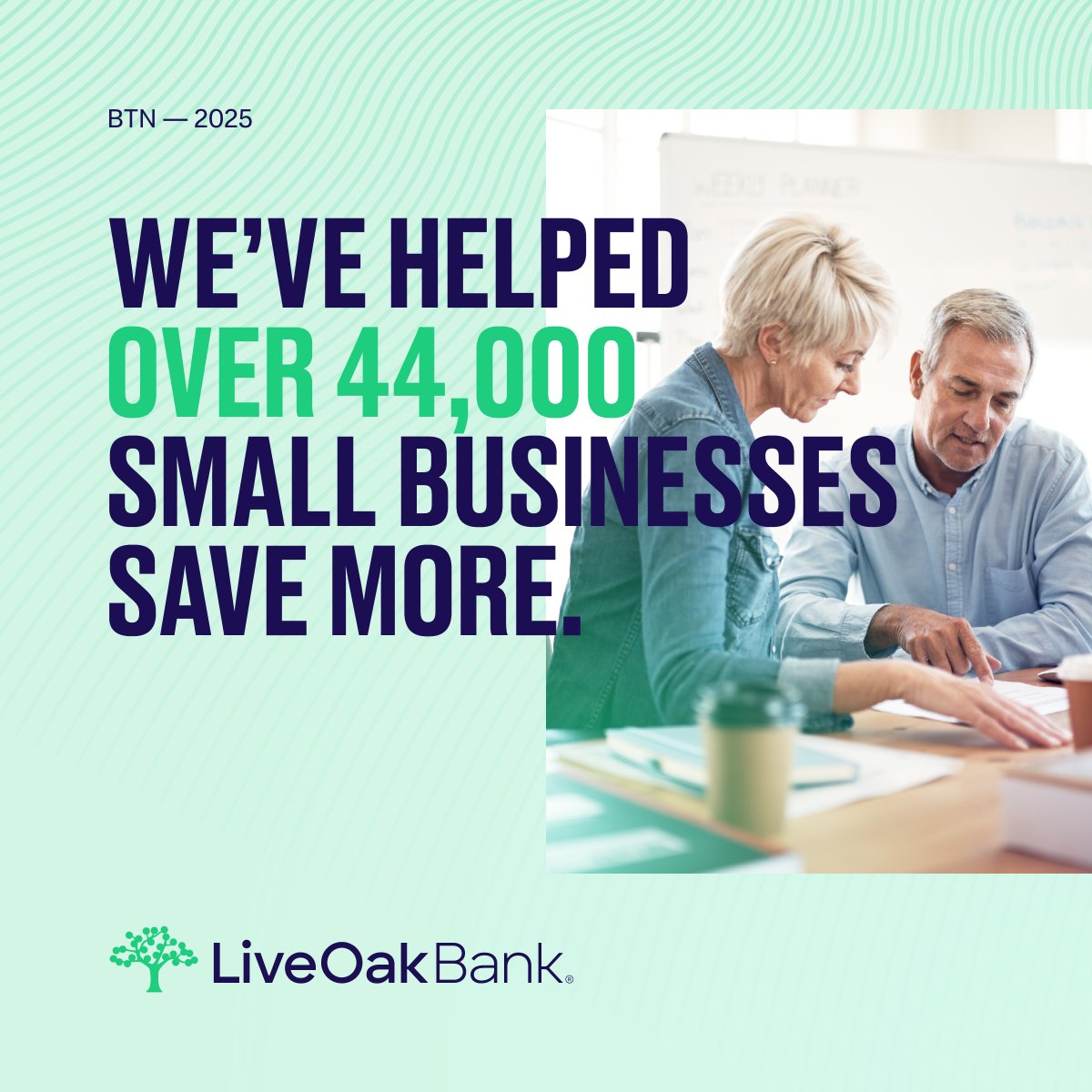 We're more than just a bank, we're a partner in your success 🤝 Knowing that over 44,000 small businesses are thriving with our savings accounts inspires us daily. Discover how we can help your business save smarter: bit.ly/42Kw0in

Member FDIC.