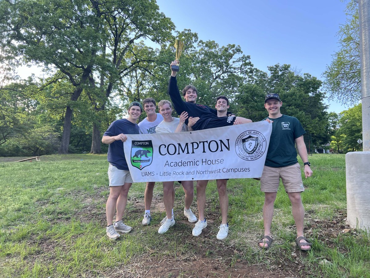 UAMS College of Medicine (@uams_com) on Twitter photo Compton House students and faculty from the UAMS College of Medicine's Northwest Campus in Fayetteville enjoyed some really nice weather on Saturday at their annual Spring Fling. The M1 class won the inaugural battle for the Compton Cup! Compton House students and faculty from the UAMS College of Medicine's Northwest Campus in Fayetteville enjoyed some really nice weather on Saturday at their annual Spring Fling. The M1 class won the inaugural battle for the Compton Cup!