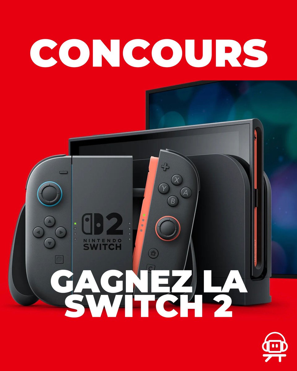 🎁 Grand Jeu Concours 🎁
Gagne la Nintendo Switch 2
Participe ici:
✅ Abonne-toi à la newsletter 👉🏻 tinyurl.com/5anp46a3
✅ RT + Like

TAS le 05/06 à 6h
#ConcoursSwitch2