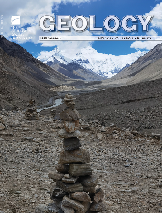 The May issue of #Geology is now online. Topics include the Central Andean volcanic zone, wetland methane feedback, an epoch of warm and humid climate on Mars, and crater-wall degradation. Read more at pubs.geoscienceworld.org/geology/issue/… #GSAPubs #Mars #Methane #Andes #Volcanoes