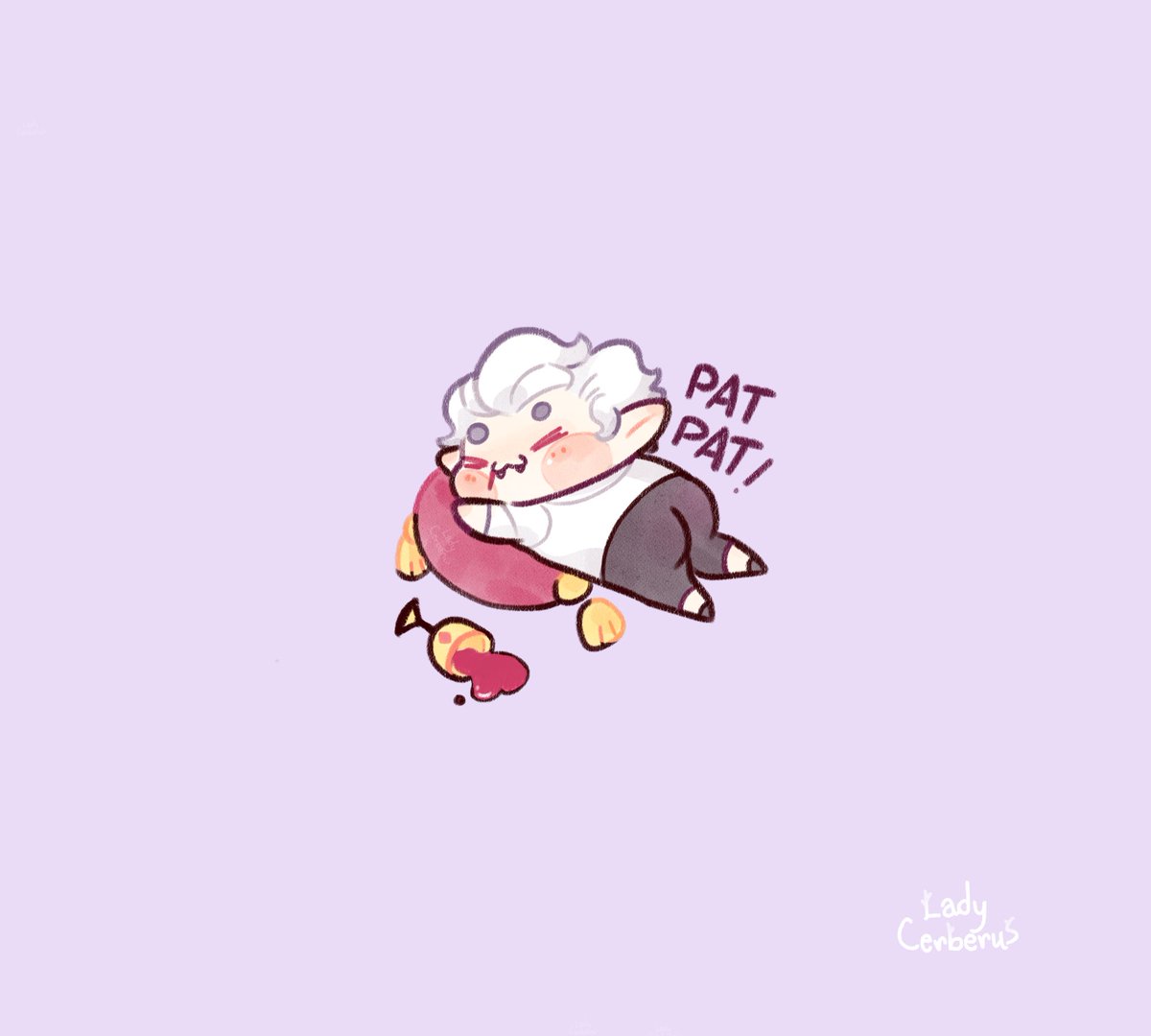 Lady_Cerberus's tweet image. All I want in life is to draw Astarions in silly poses while watching true crime 🔪🦇 #Astarionfanart