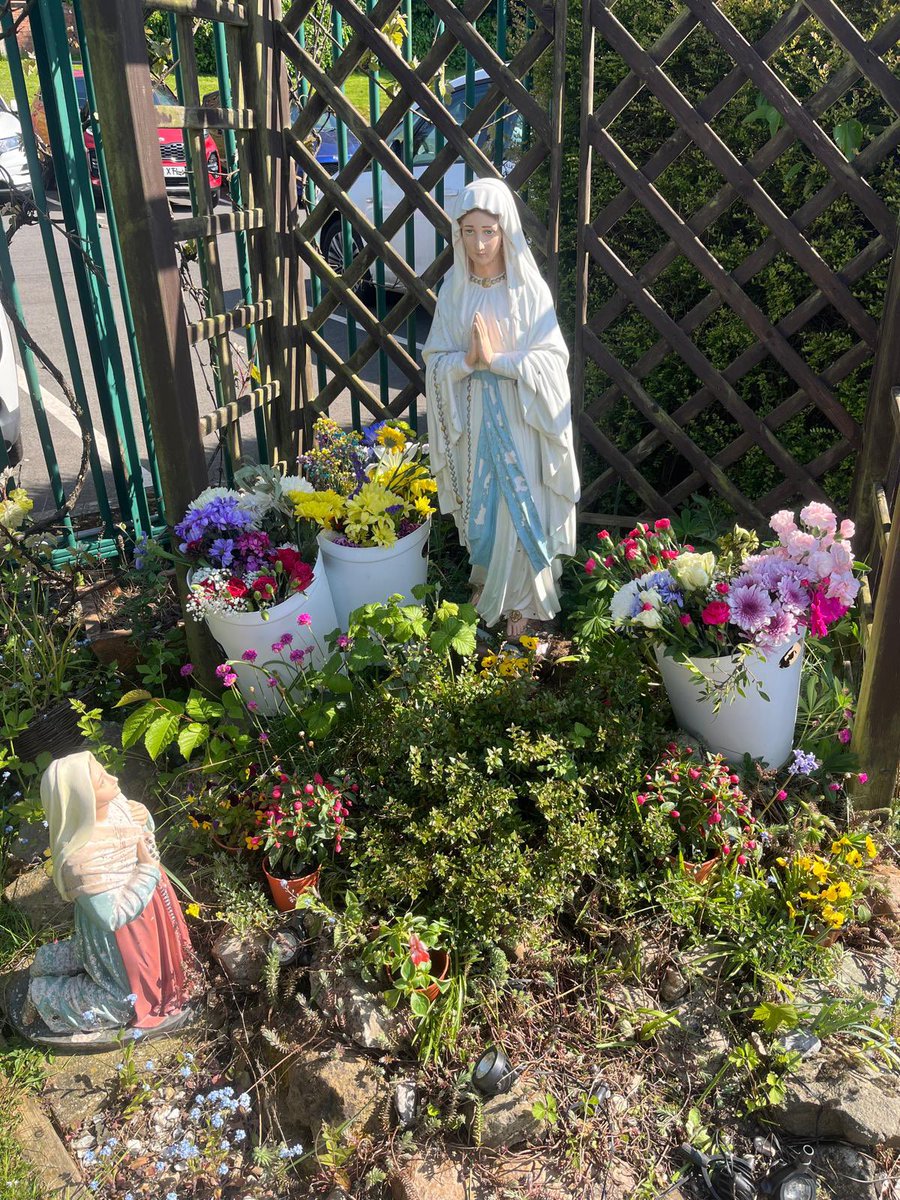 Today, we came together in a beautiful May procession to honour and crown Mary, celebrating her as the Queen of Heaven and Mother of us all! #StPetersCatholicLife