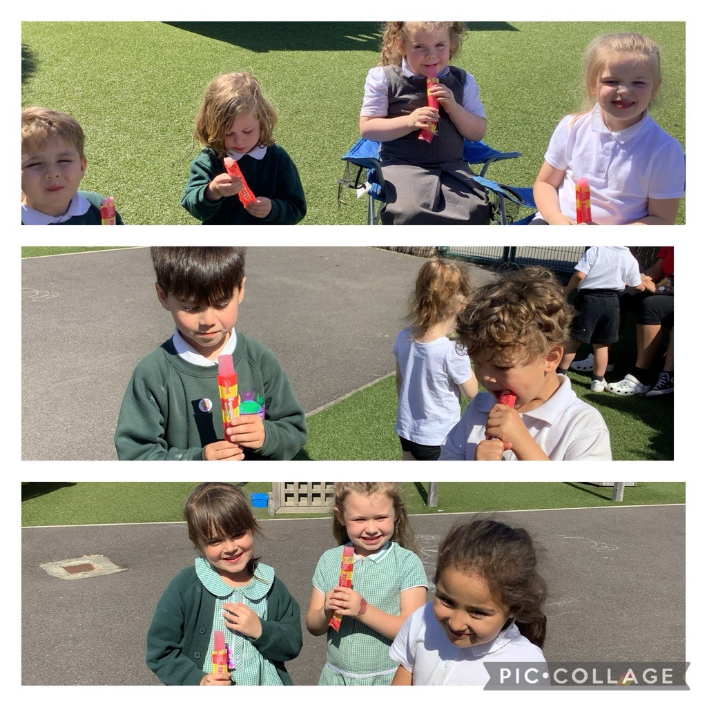 Team Opal enjoyed a cool treat last Friday after a very warm week!