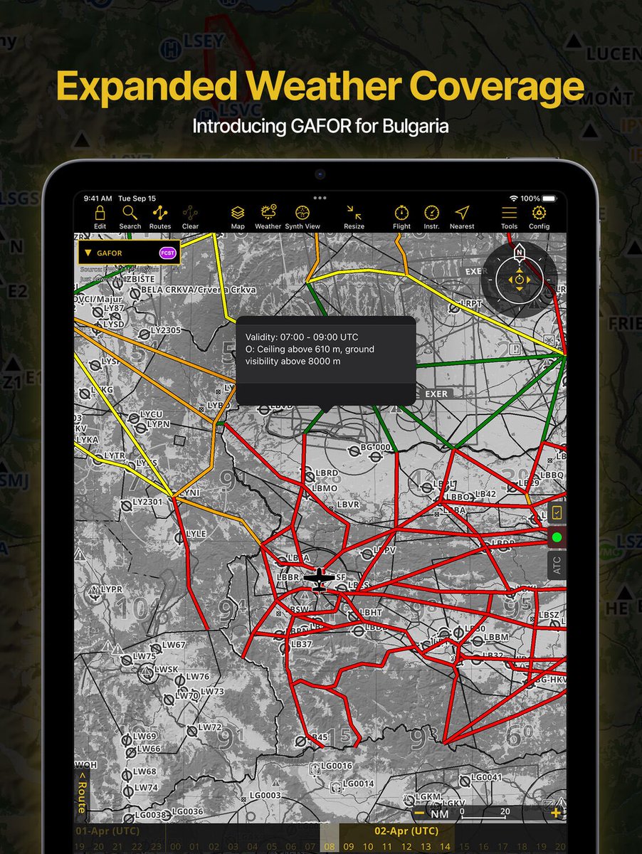 AirNavPro's tweet image. New Release: Version 8.4 Is Here! 
We’ve completely revamped the Flight Briefing feature and launched a new graphical Weight &amp;amp; Balance interface with aircraft data pulled directly from our database for supported aircraft—more coming soon! Also, GAFOR for Bulgaria &amp;amp; much more!