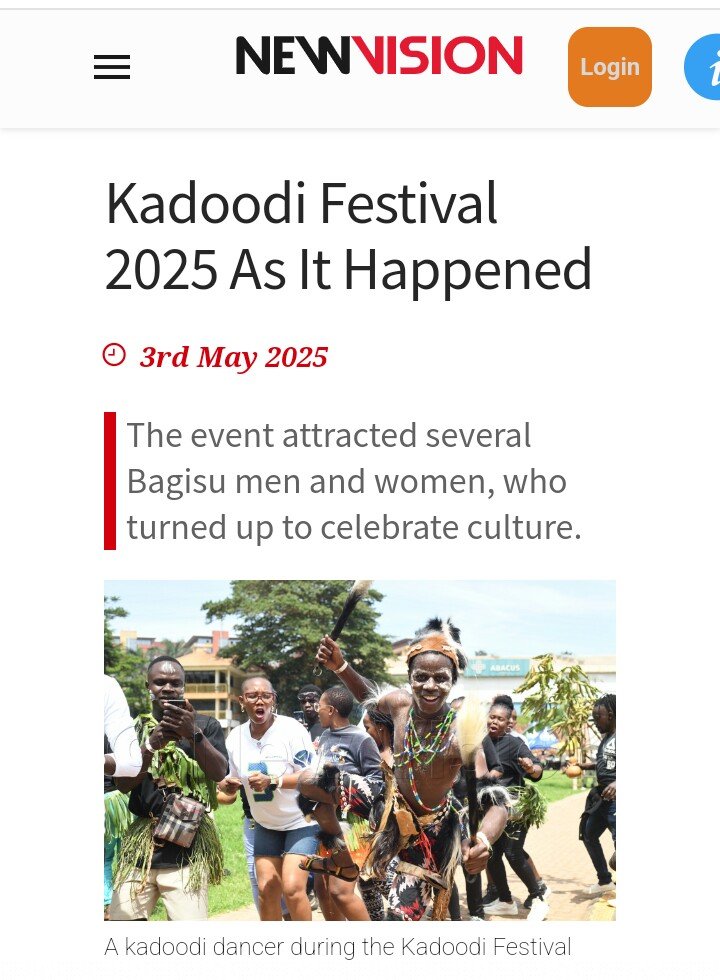 Thank you <a href="/newvisionwire/">The New Vision</a> for putting this beautiful piece together. #KadodiKarnival2025 will indeed be an international event 😊

Read full article: newvision.co.ug/category/enter…