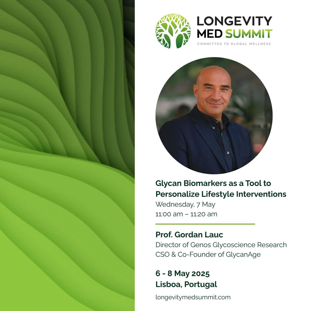 Glycans are the ultimate class of biomarkers since they integrate genetic, epigenetic and environmental information…
I look forward to a new opportunity to “spread the gospel”…